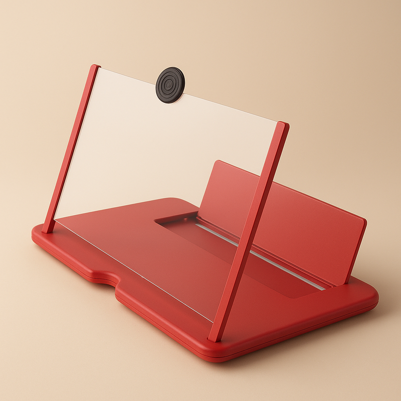 Foldable Phone Screen Magnifier Stand, HD Display, Portable Phone Screen Amplifier for Watching Movies